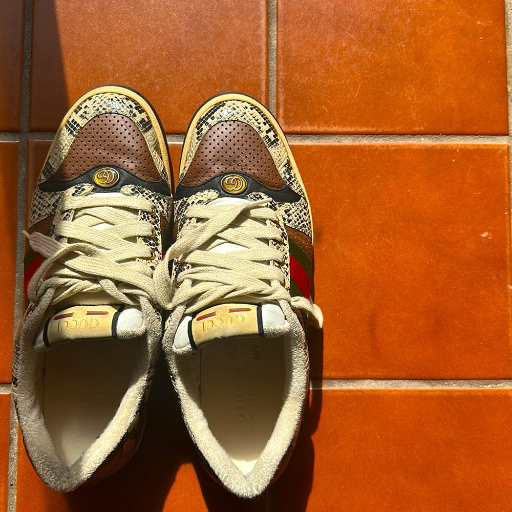 Men’s Gucci Screener Sneaker 🤎